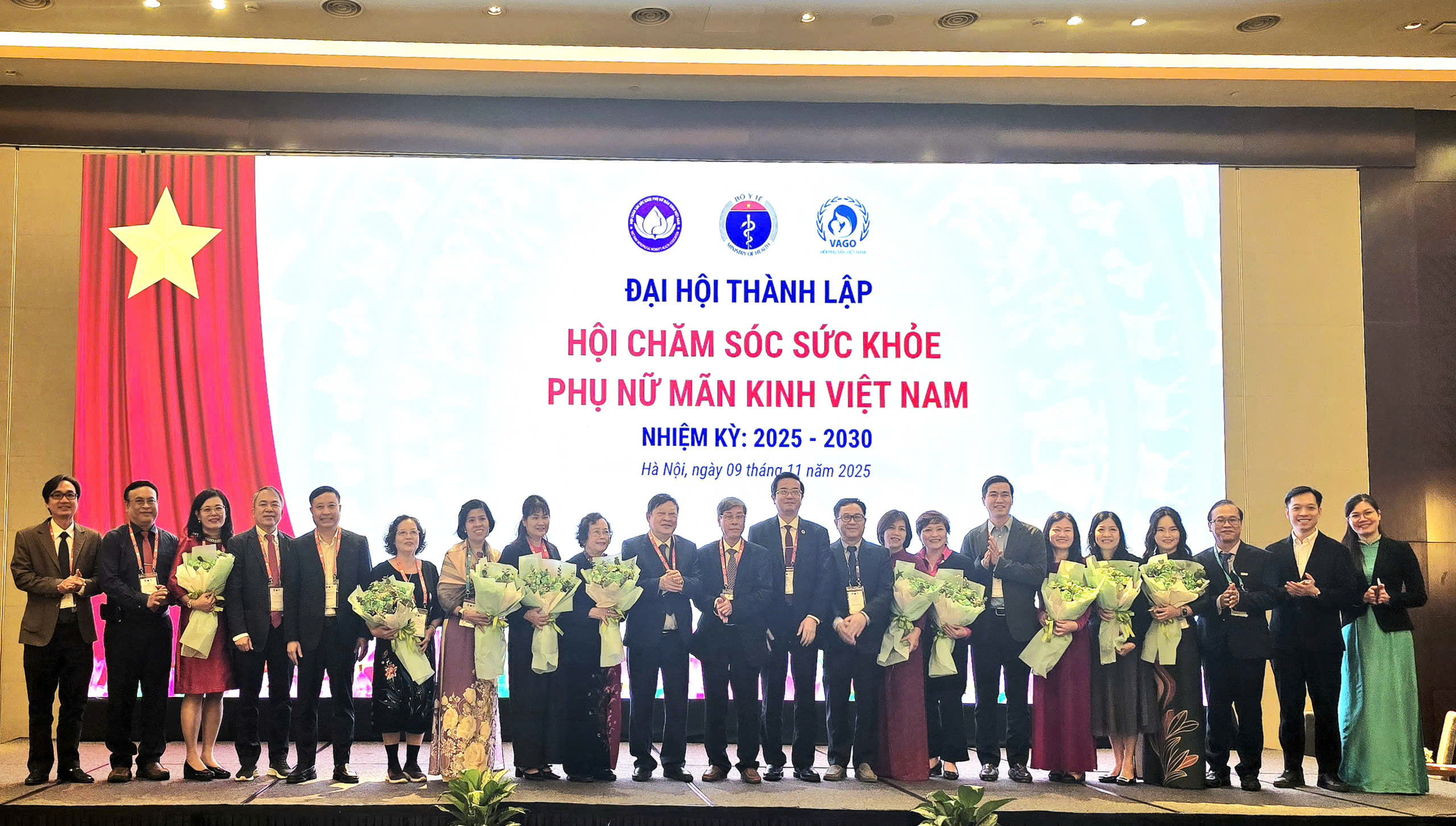 Đại hội thành lập Hội chăm sóc sức khoẻ Phụ Nữ Mãn kinh Việt Nam nhiệm kỳ 2025-2030
